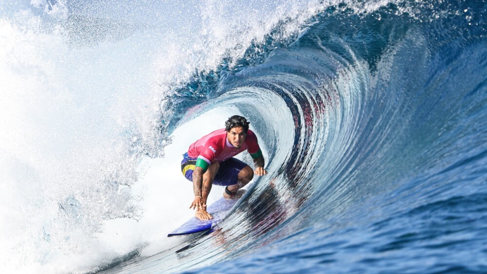 Gabriel Medina se classifica direto para as oitavas de final do surfe nas Olimpíadas