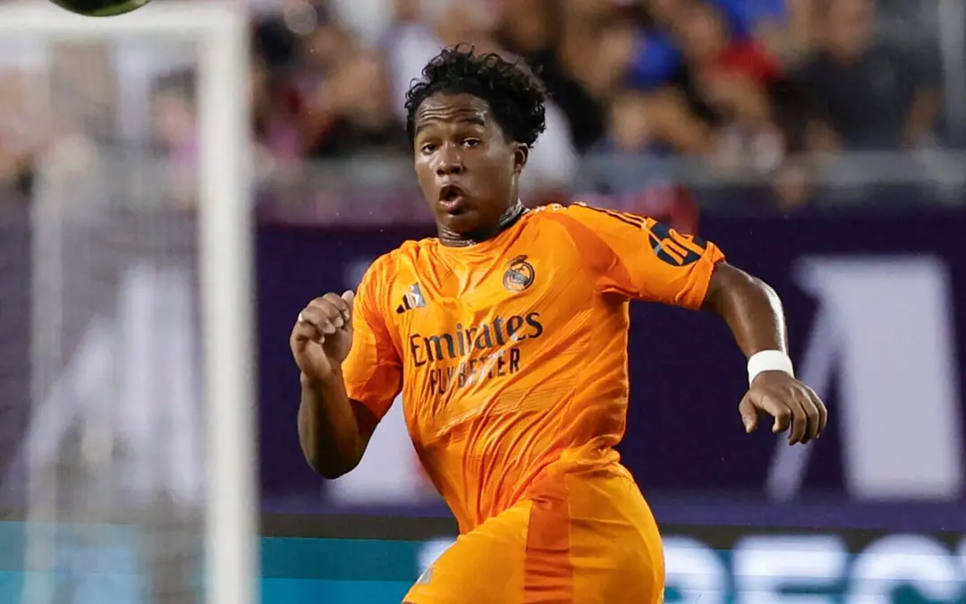 Endrick estreia pelo Real Madrid em derrota para o Milan nos EUA