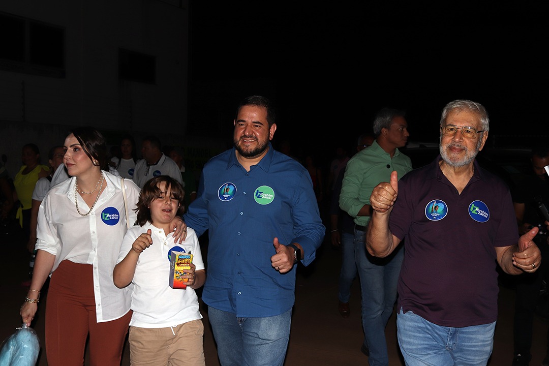 Candidato a vereador Ibrahim Zaher celebra em convenção “momento especial” junto a família e apoiadores
