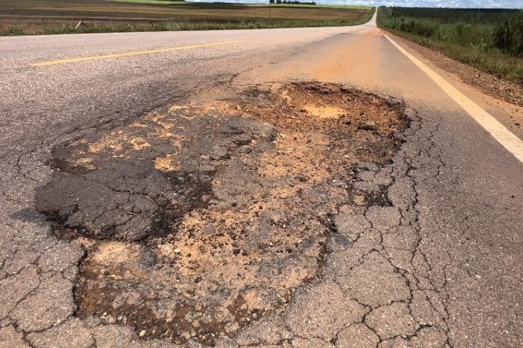 Justiça estabelece prazo e determina que concessionária recupere rodovia na MT 130