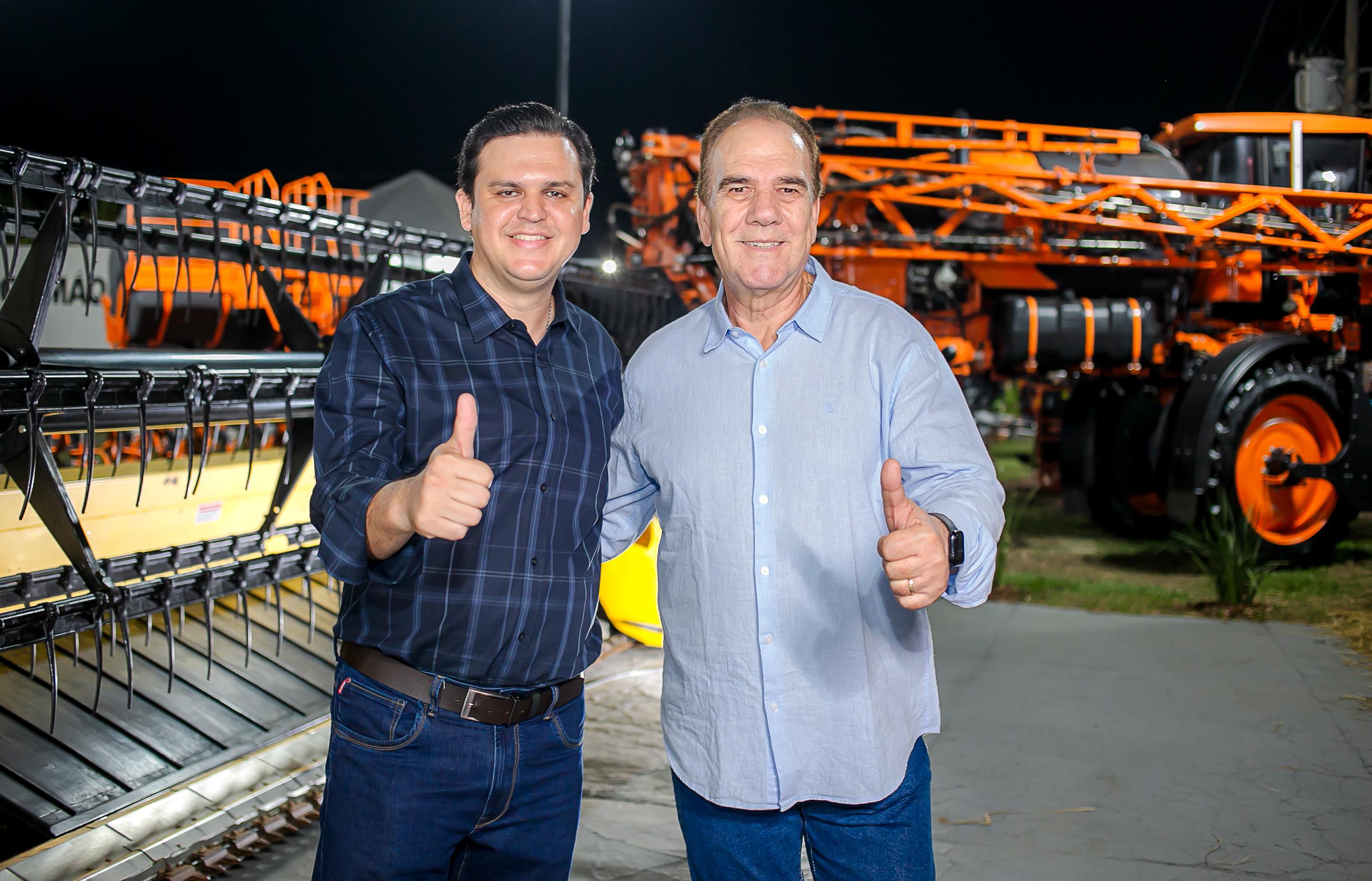 
Thiago e Luizão destacam importância da Exposul para fomentar a economia em Rondonópolis 
