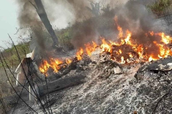 Avião com capacidade para 7 pessoas cai em Mato Grosso; não há sobreviventes