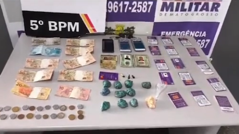 Ação Policial em Guiratinga Desmonta Ponto de Venda de Drogas e Apreende Menores