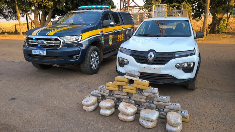 Ação da PRF em Primavera do Leste resulta em grande apreensão de drogas