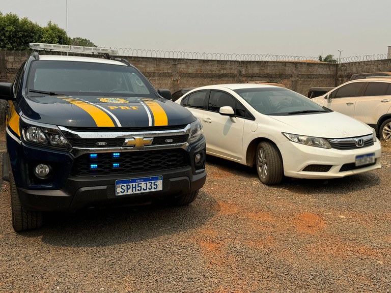 PRF recupera quatro veículos em Mato Grosso