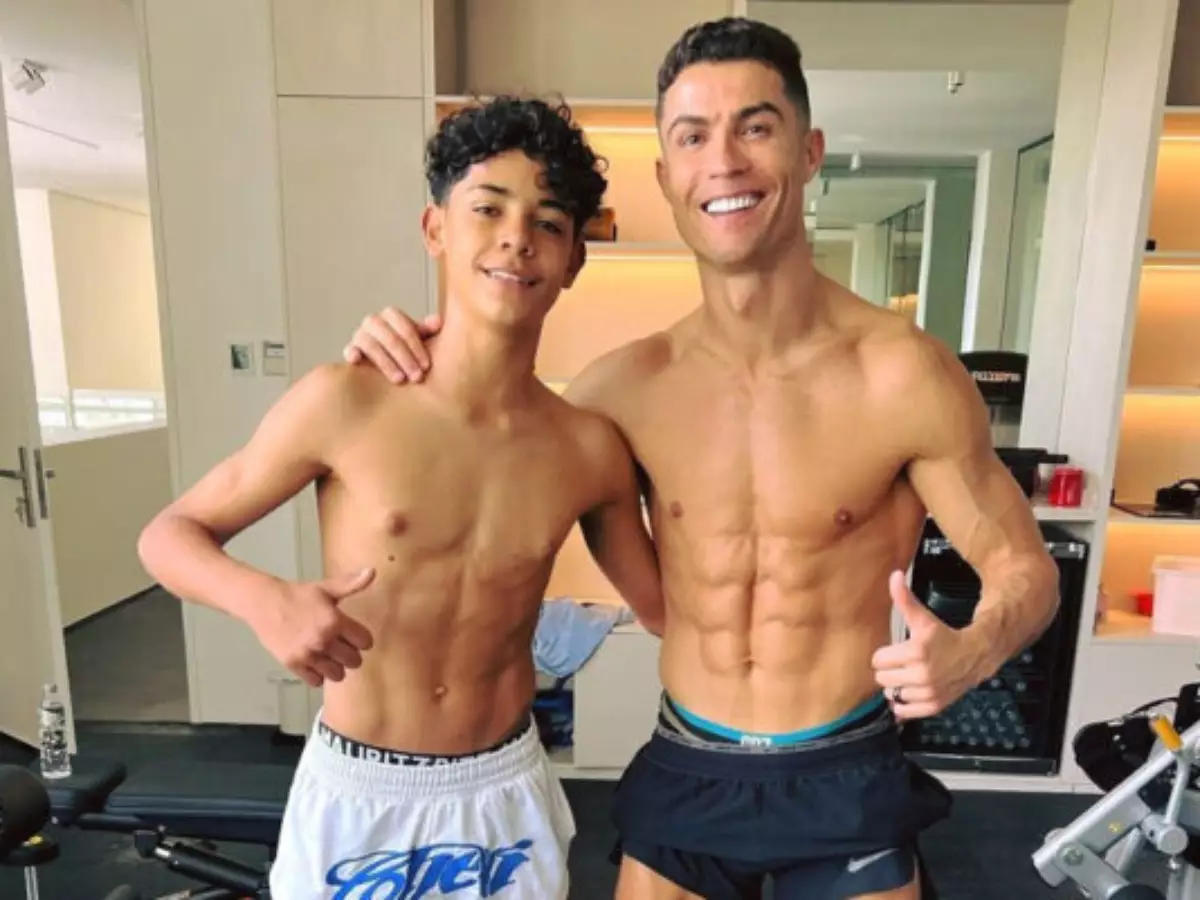 Cristiano Ronaldo diz que não pressiona filho para ser jogador