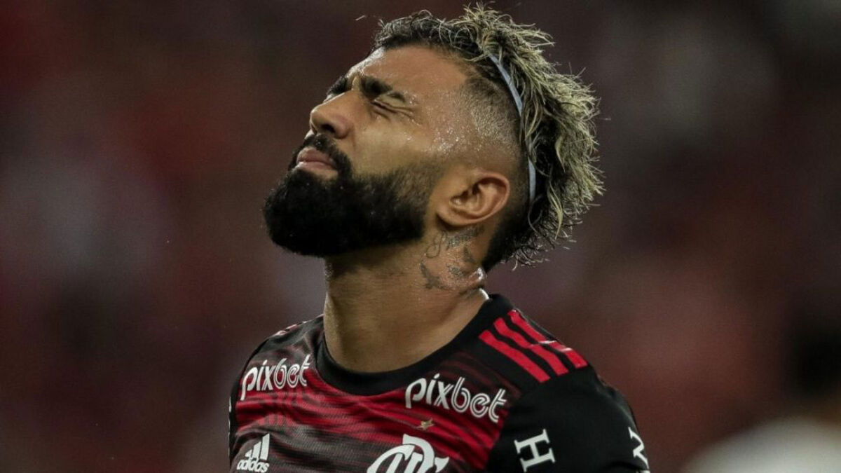 Gabigol perde espaço no Flamengo, mesmo com a ausência de Pedro