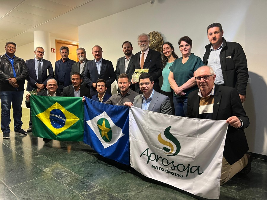 Aprosoja-MT busca soluções em Berlim para enfrentar nova lei europeia sobre desmatamento