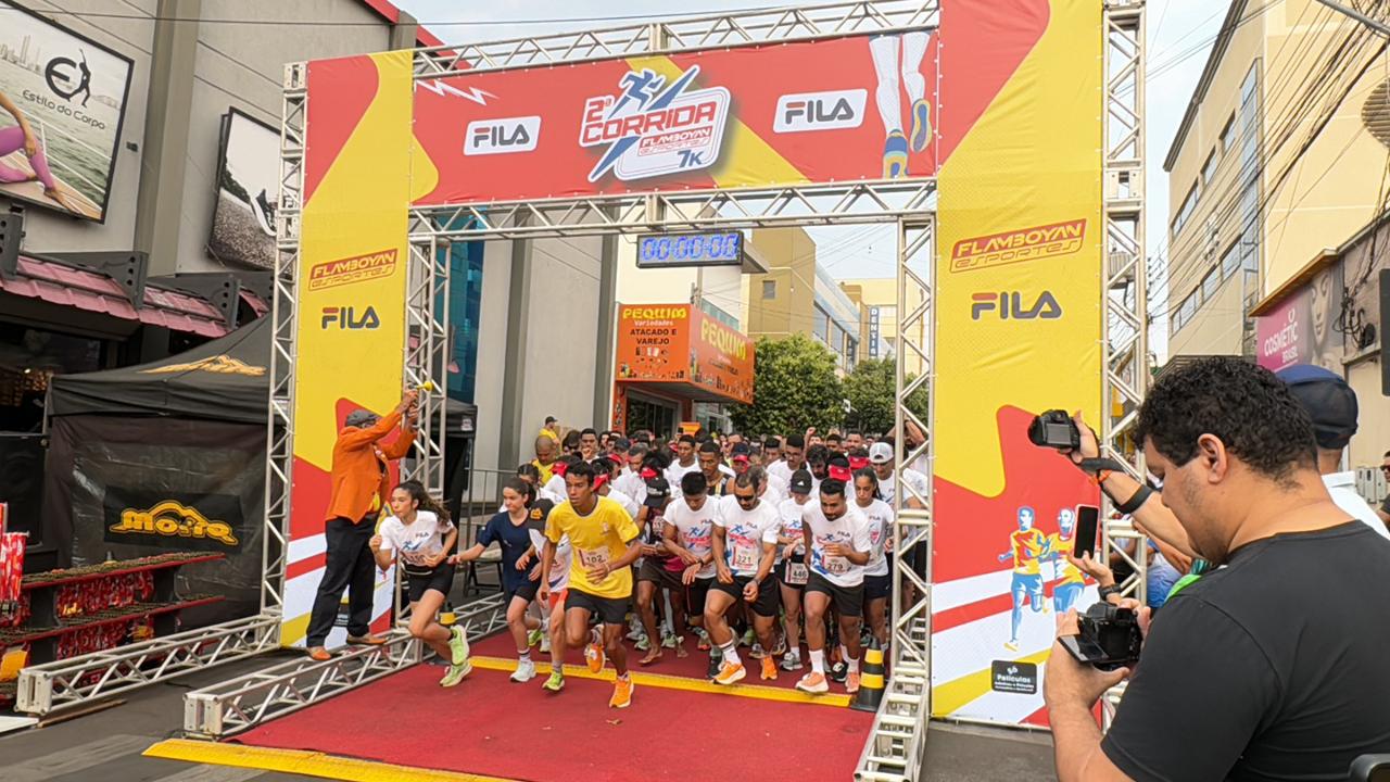 Atletas de Rondonópolis e Juscimeira são os campeões na geral da Corrida Flamboyan Esportes