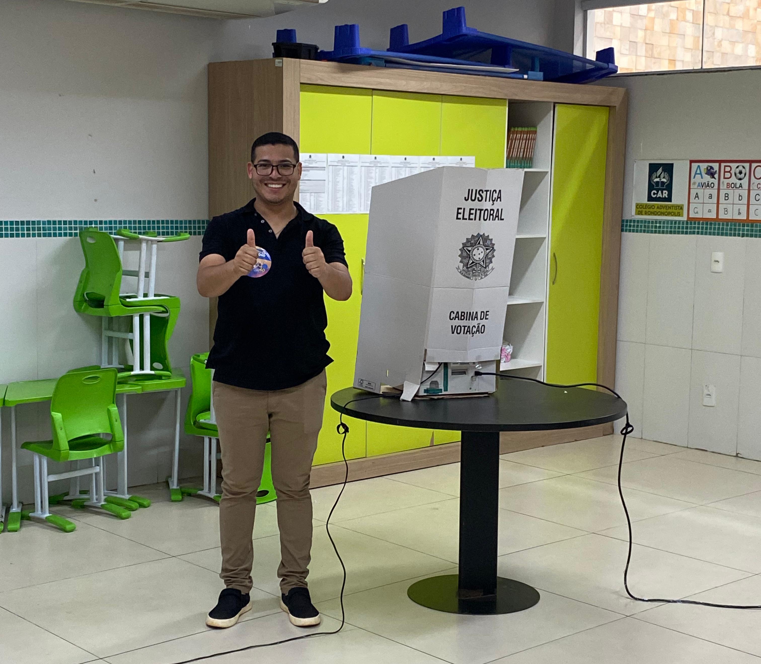 Vinicius Amoroso é eleito como o vereador mais votado do PSB