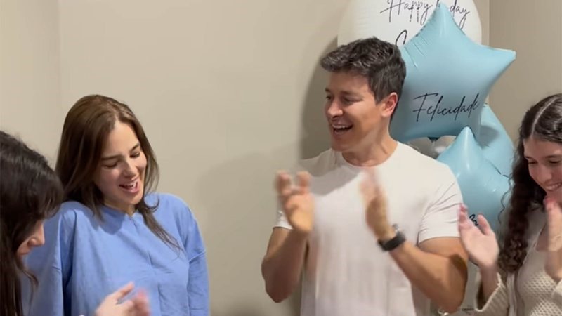 Rodrigo Faro celebra os 49 anos de Vera Viel após cirurgia da esposa: ‘Aniversário mais especial’