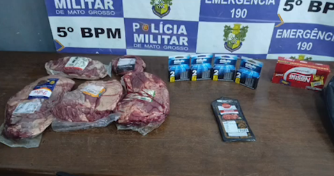 Mulher com extensa ficha criminal é presa furtando em supermercado de Rondonópolis