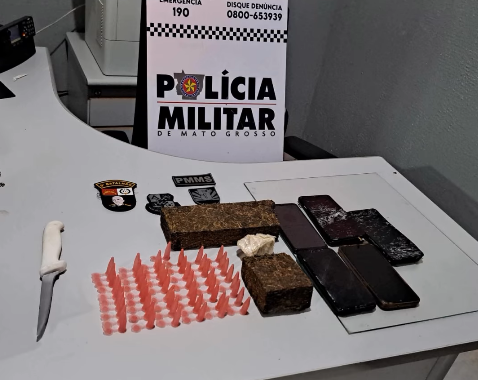 Polícia Militar realiza operação contra o tráfico em Itiquira