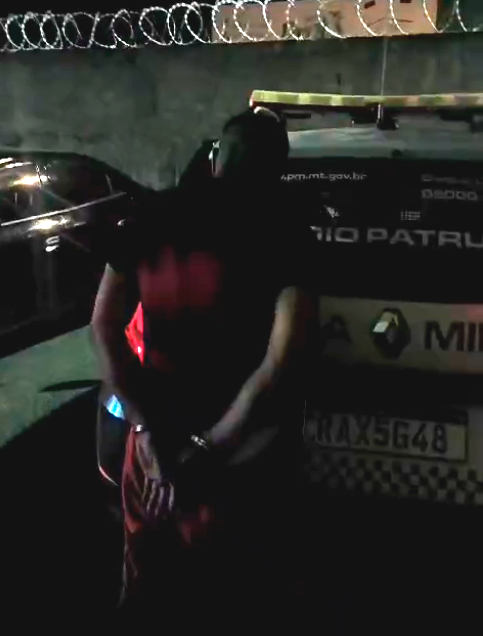 Homem agride esposa repetidamente e é preso em Rondonópolis