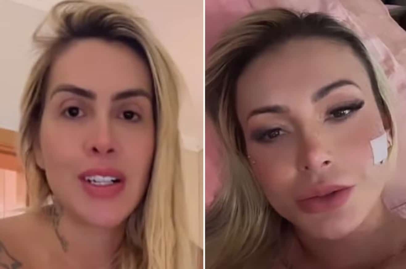 Juju Ferrari provoca após agredir Andressa Urach com copo e rasgar seu rosto