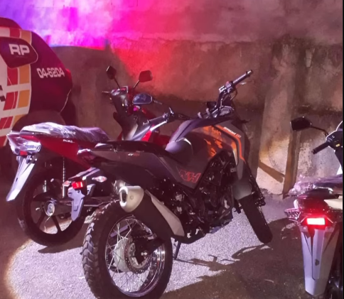 Três motocicletas são furtadas de loja em Rondonópolis e recuperadas pela Polícia Militar