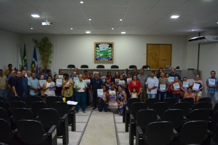  Itiquira | Solo Seguro: Corregedoria entrega títulos de propriedade a 55 famílias