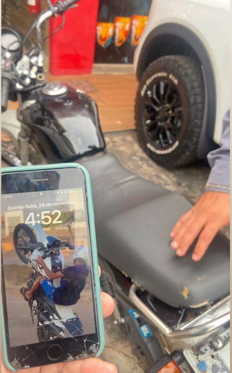 Motociclista com chassi adulterado é abordado e conduzido à delegacia em Rondonópolis