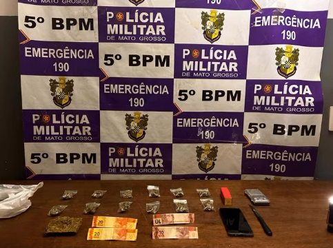 Polícia Militar prende traficante em flagrante durante operação Tolerância Zero