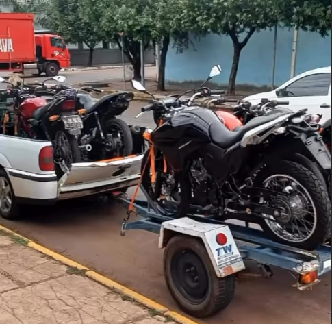 PM Intensifica Ações e Apreende Motocicletas por Irregularidades em Rondonópolis