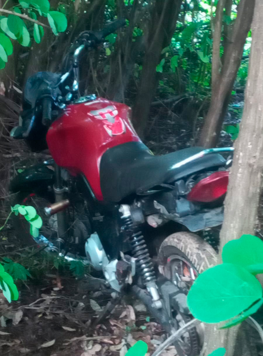 Motocicleta furtada é encontrada abandonada em Rondonópolis e devolvida à proprietária