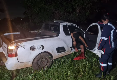 Rondonópolis | Acidente no Anel Viário deixa duas pessoas feridas