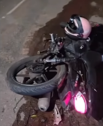 Acidente no Bairro Belo Horizonte deixa duas pessoas feridas