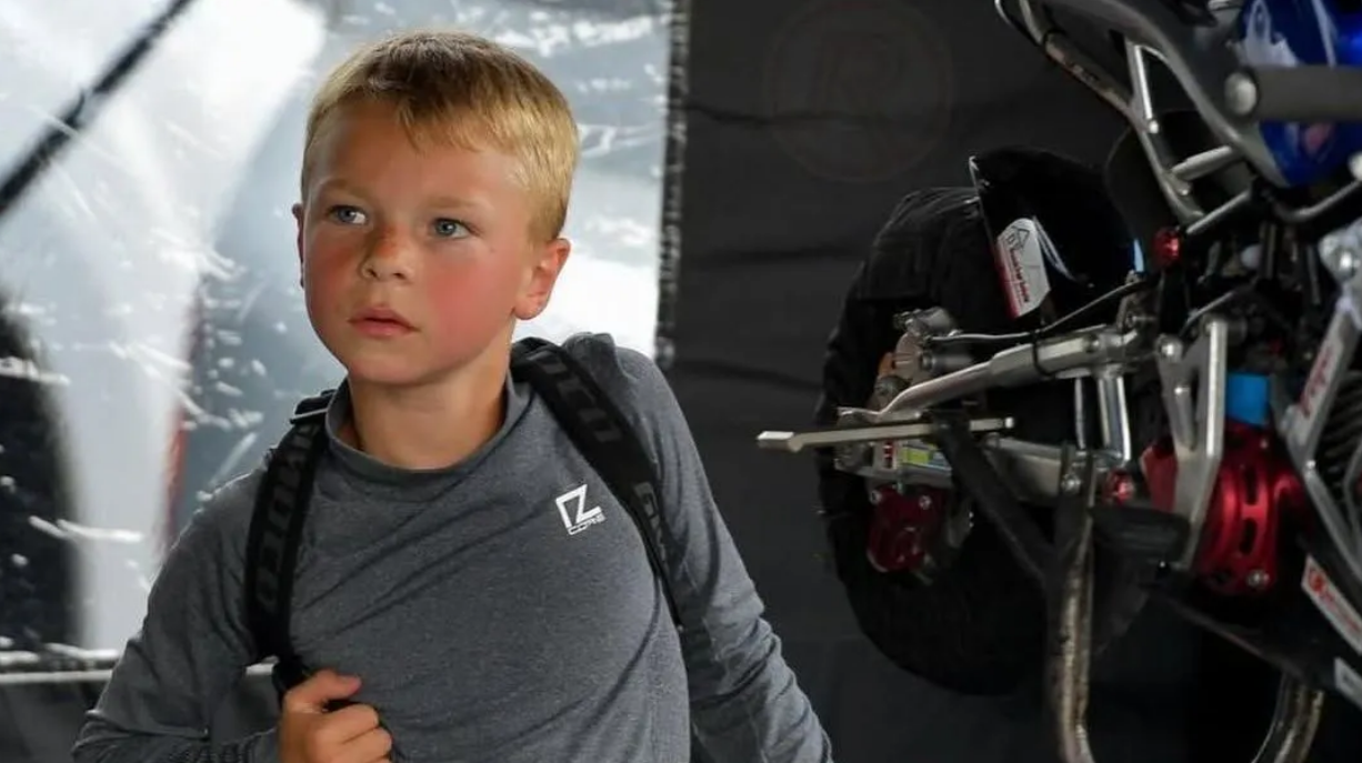 Piloto holandês de 7 anos morre após sofrer acidente de moto em treino