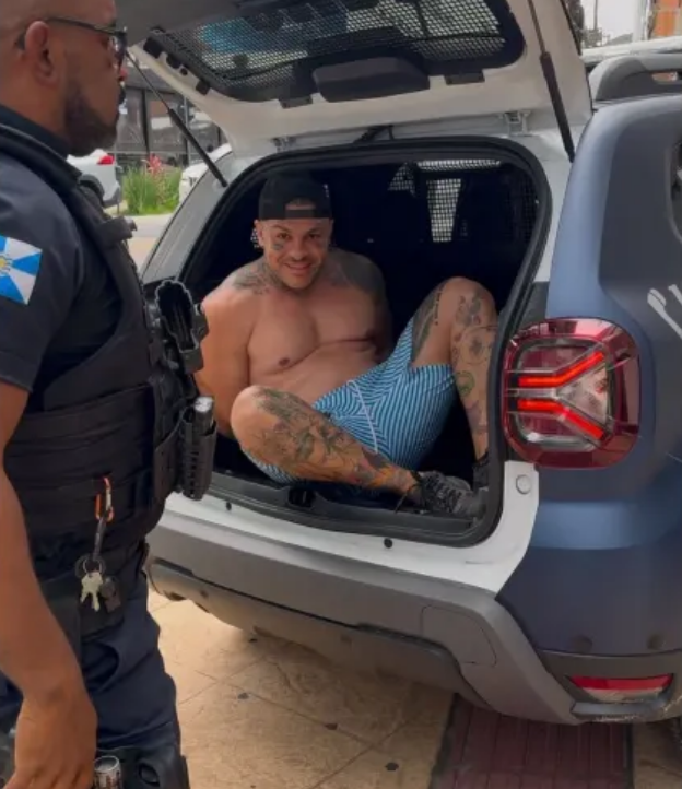 Influenciador Toguro é detido por desacato em Balneário Camboriú; veja imagens