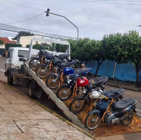 Polícia Militar intensifica combate ao crime e apreende seis motocicletas em Rondonópolis
