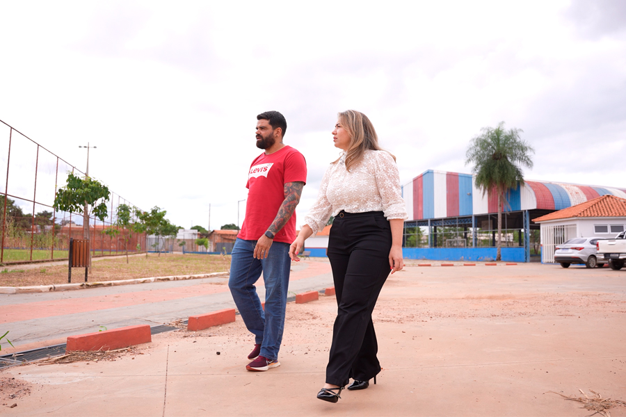 Secretária de Promoção e Assistência conhece estrutura da Vila Olímpica